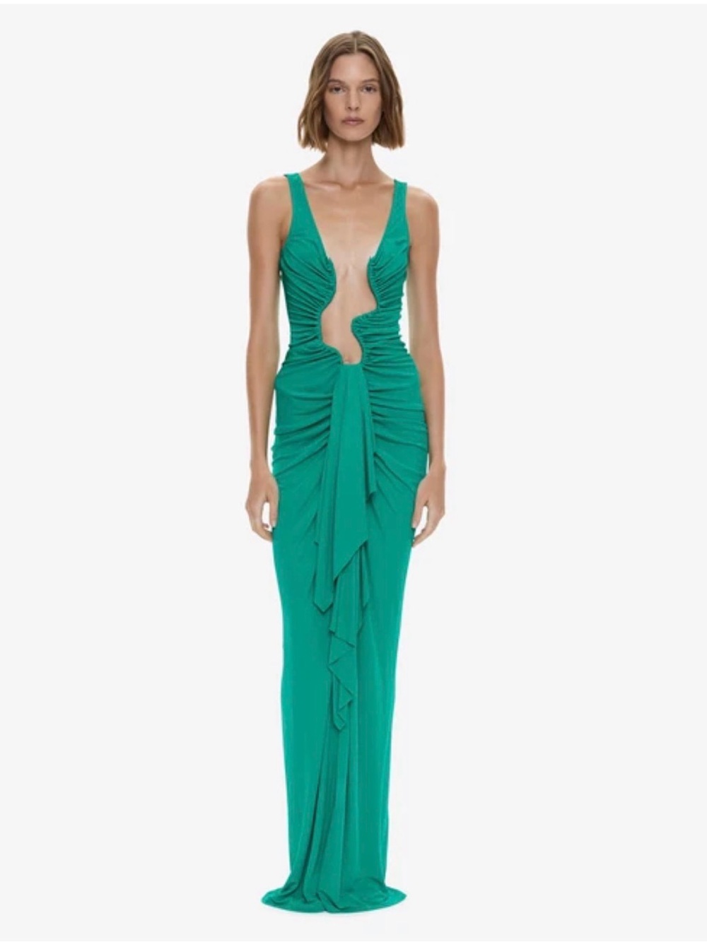 Christopher Esber Salacia Jersey Drape Dress
